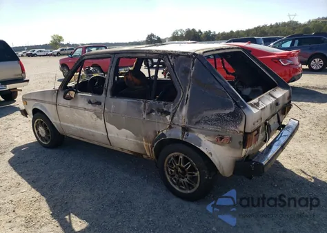 1978 Volkswagen Rabbit из США, поврежденный, VIN 1783383835